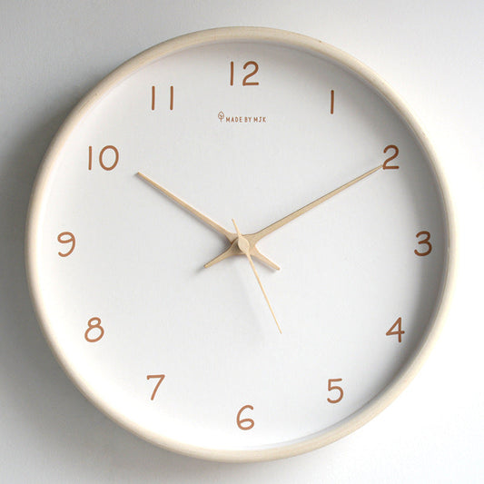 Farmhouse Style Wood Wall Clock for Home Decor - OutfitLondon