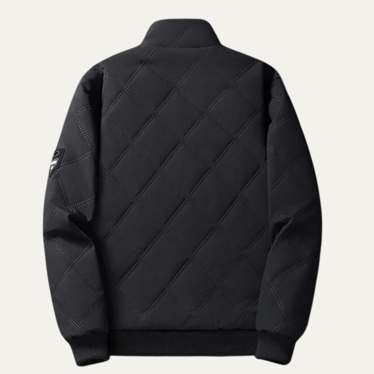 Warm Men's Quilted Stand Collar Winter Jacket