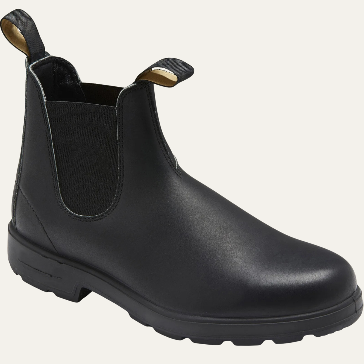 Luxury Mens Leather Ankle Boots Chelsea Style