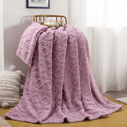 Plush Cozy Throw Blanket