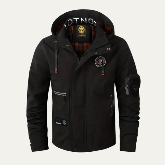 Men's Slim Fit City Hoodie Jacket - OutfitLondon