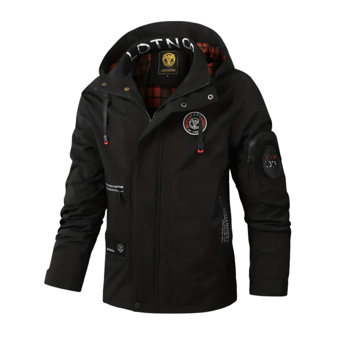 Waterproof Hooded Parka Jacket for Men