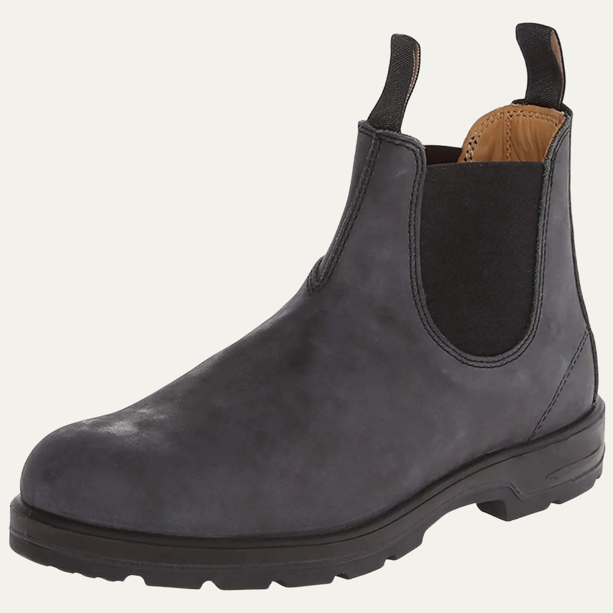 Luxury Mens Leather Ankle Boots Chelsea Style