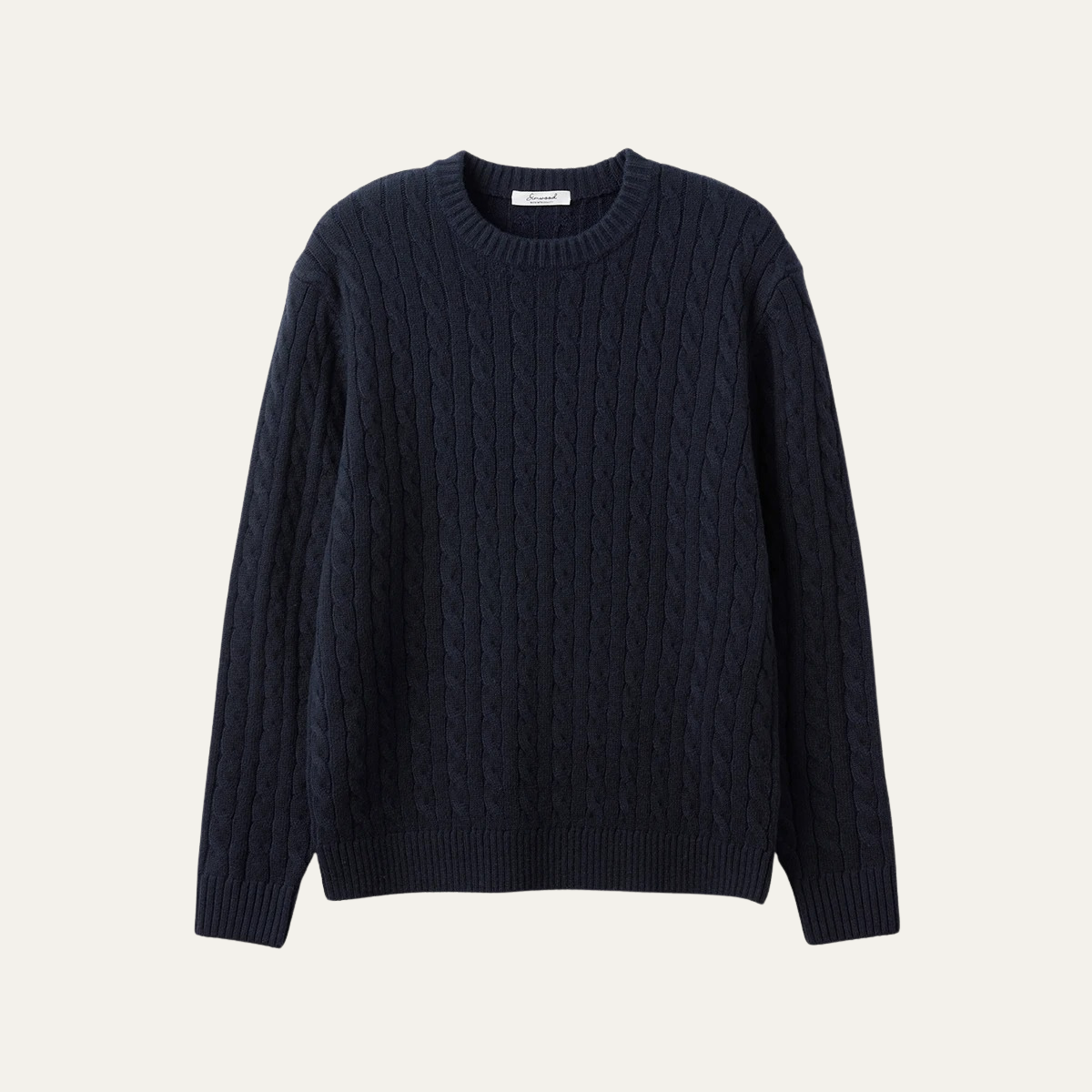 Classic Men's Knit Crew Neck Jumper Sweater
