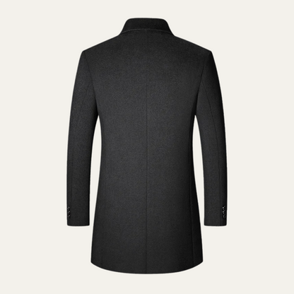 Classic Men's Thermal Wool Overcoat