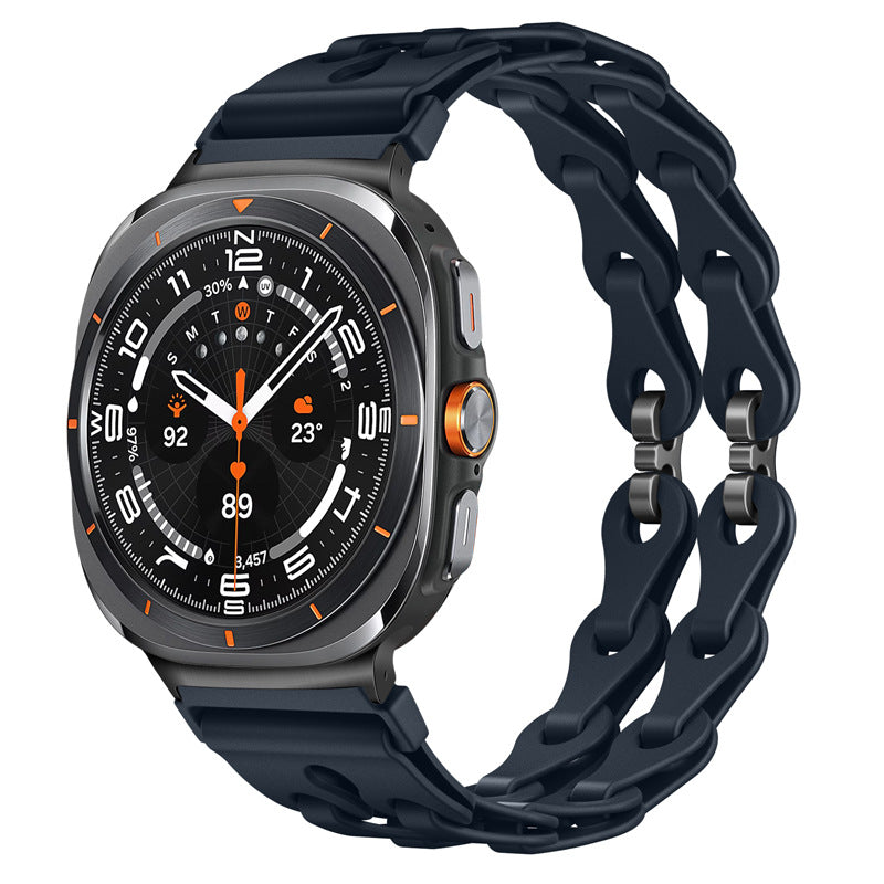 Flexible Rubber Strap for Samsung Galaxy Watch Ultra 47mm
