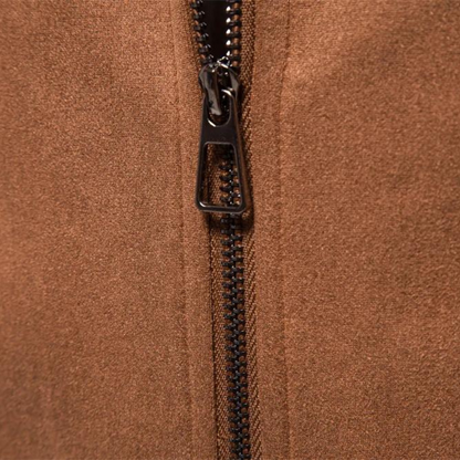 Luxurious Brown Leather Jacket
