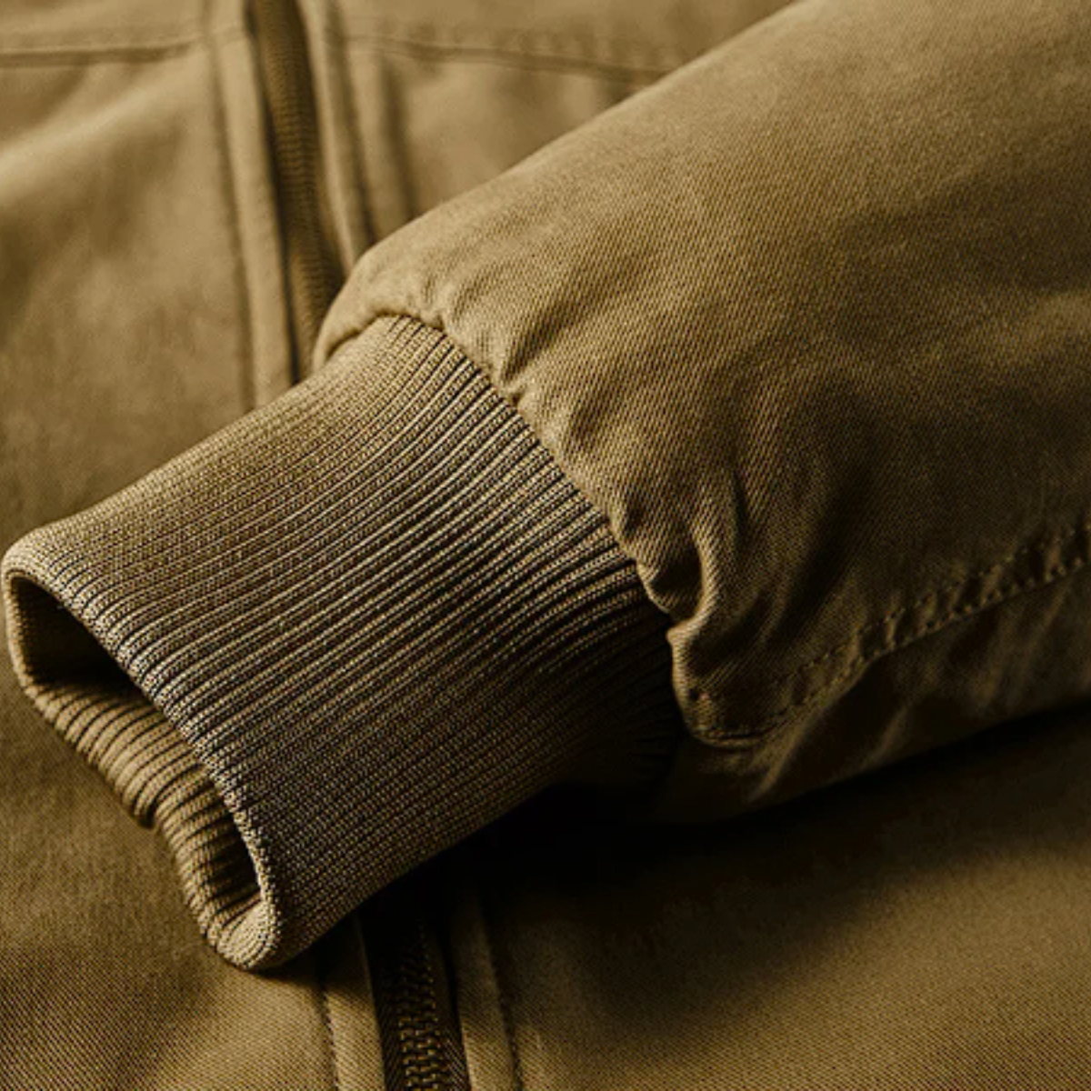 Warm Reversible Men's Fleece Bomber Jacket
