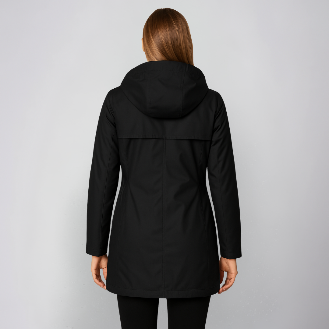 Women's Waterproof Hooded Rain Jacket