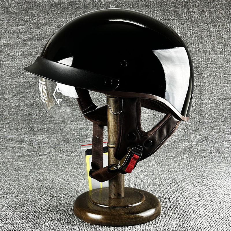 Slim Street Bike Half Face Helmet Easy Release