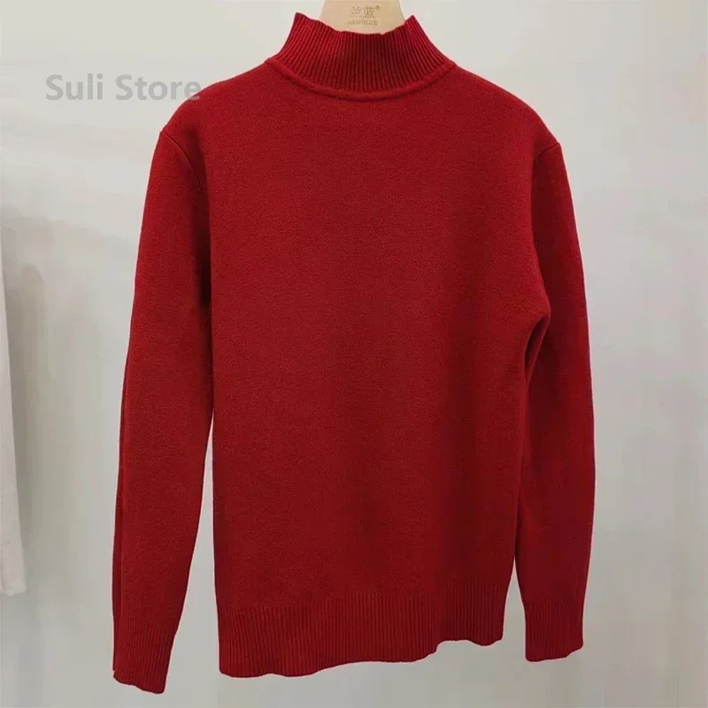 Soft Women's Thermal Crew Neck Sweater