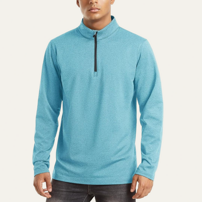 Performance Quarter Zip Neck Sports Shirt