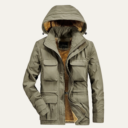Waterproof Men's Outdoor Tactical Parka Jacket