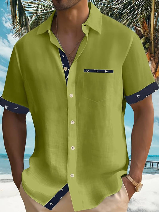 Men's Classic Fit Button Down Shirt - OutfitLondon