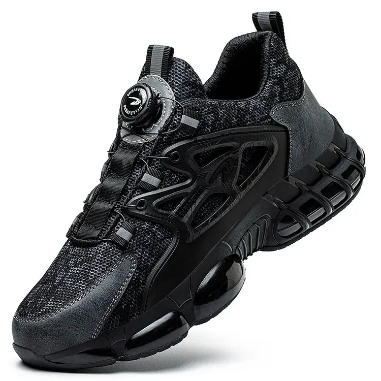 Tough Waterproof Hiking Work Boots with Grip Sole