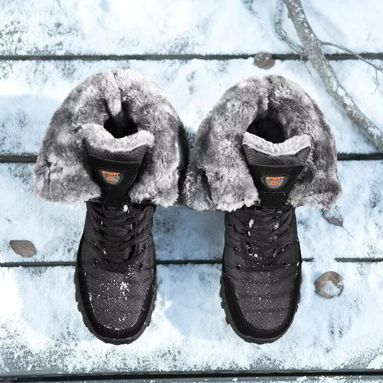 Warm Waterproof Hiking Boots for Men