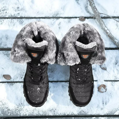 Warm Waterproof Hiking Boots for Men