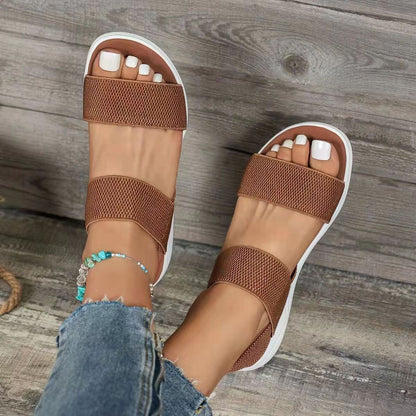 Comfortable Orthopedic Sandals For Women Elastic Band Casual Summer