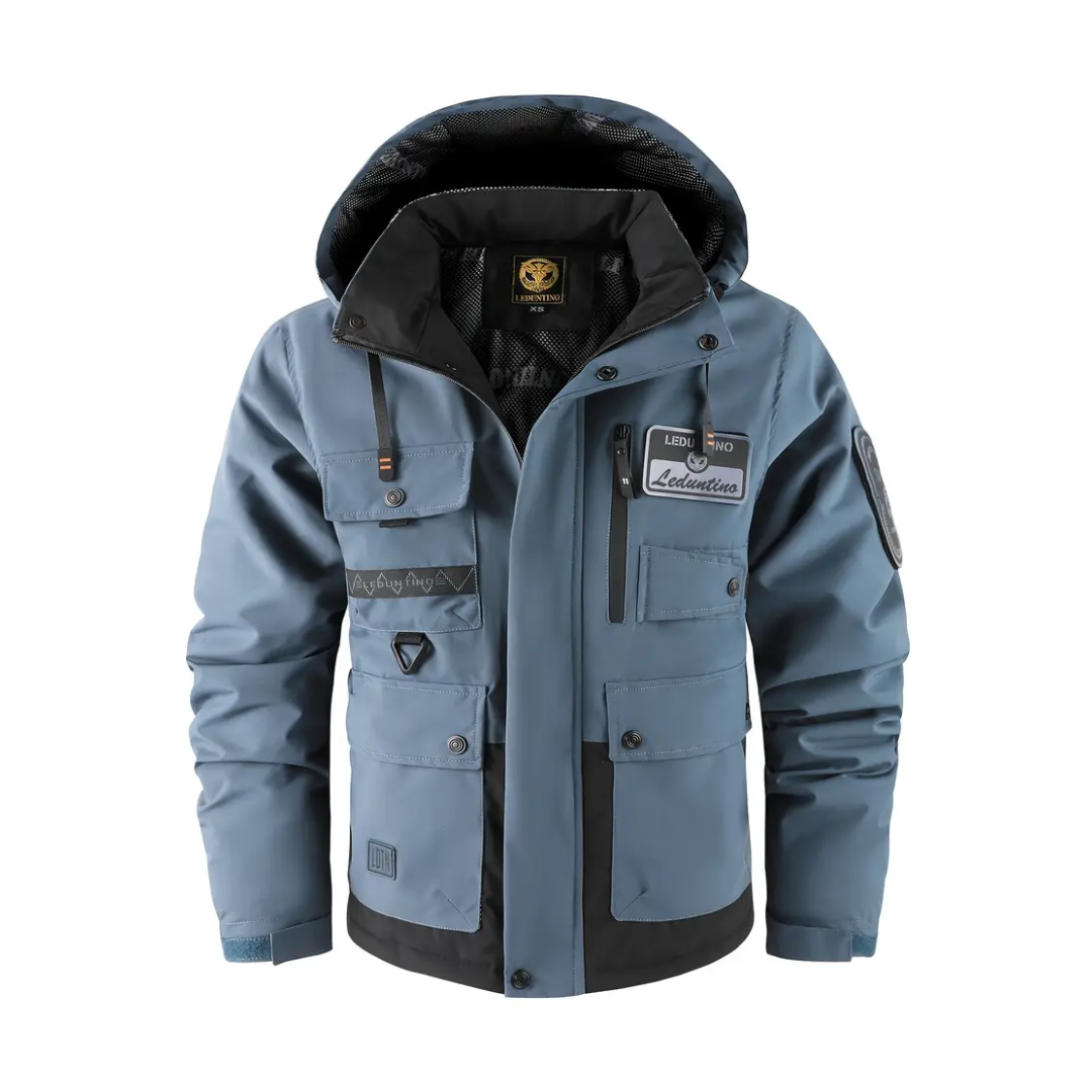 Waterproof Men's Insulated Parka Jacket