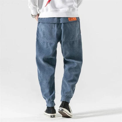 Relaxed Fit Soft Cord Pants - OutfitLondon