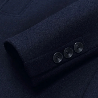Classic Men's Stylish Single Breasted Coat