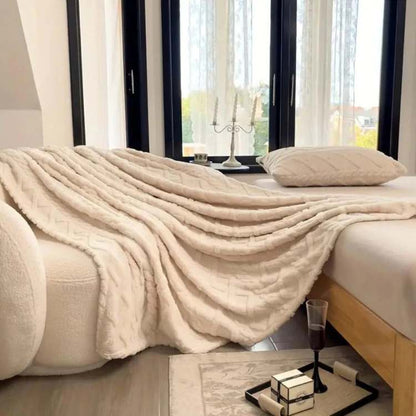 Plush Cozy Throw Blanket