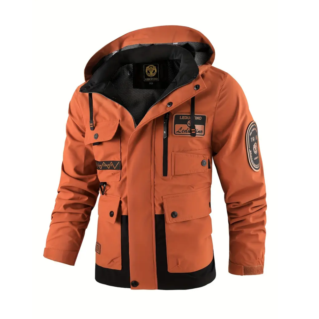 Waterproof Men's Insulated Parka Jacket