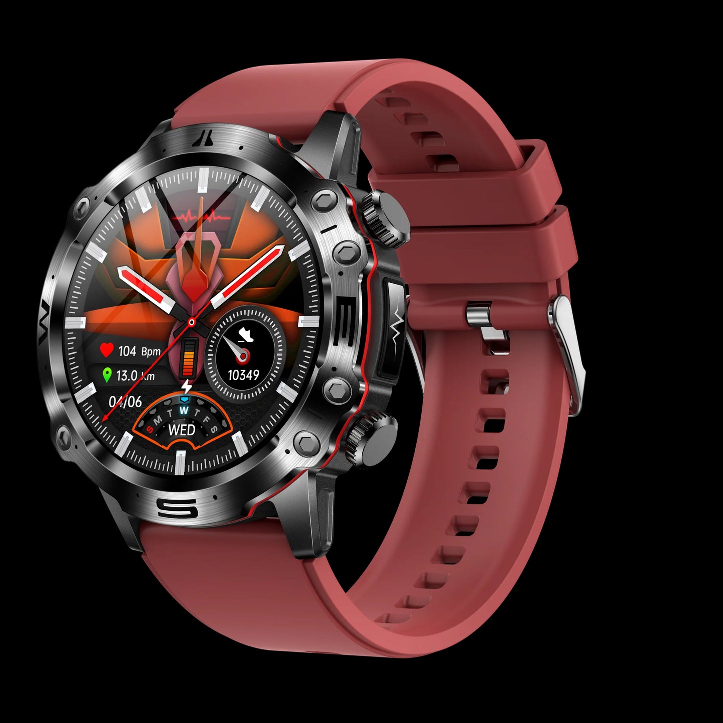 High quality ECG | EKG Blood Sugar Blood Pressure Health Sports Watch
