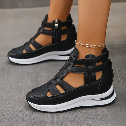 Comfortable Ankle Strap Wedge Sandals for Women