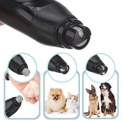 4 in 1 Pet Grooming Device Hair Trimmer Dog Cat Paw Nail Grinder