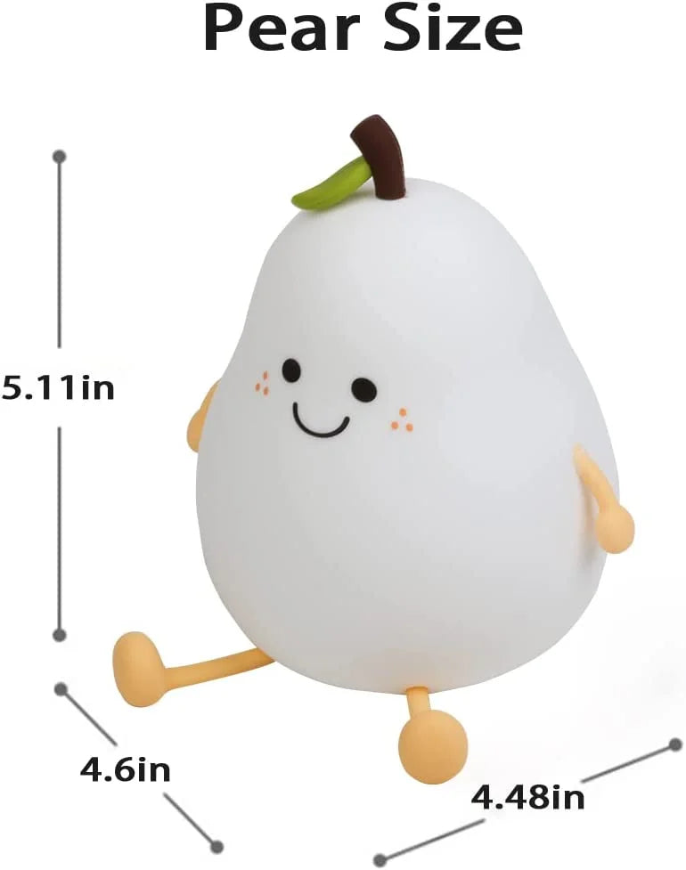 Cute Pear Night Light Lamp
