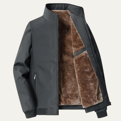 Warm Waterproof Men's Winter Fleece Jacket Coat