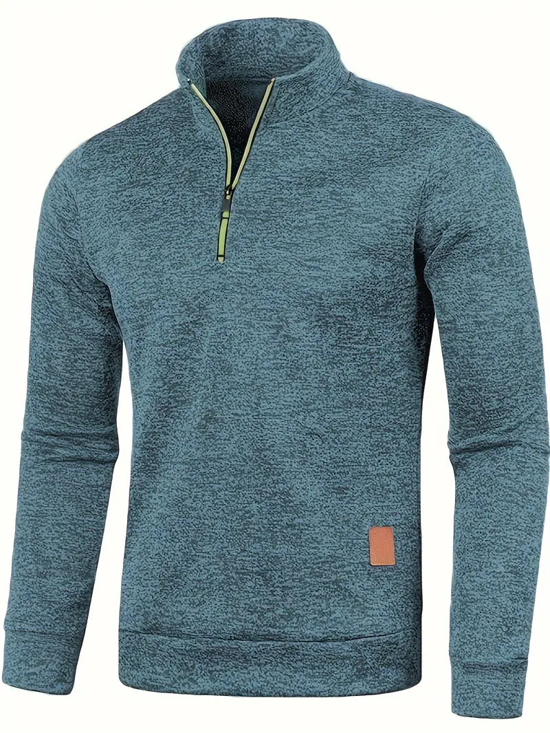 Relaxed Fit Men's Pullover Sweater - OutfitLondon