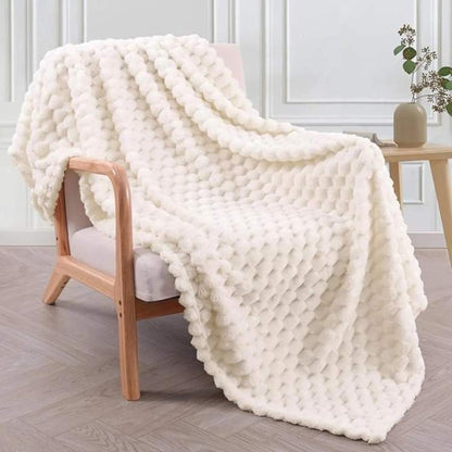 Plush Soft Fuzzy Throw Blanket - OutfitLondon