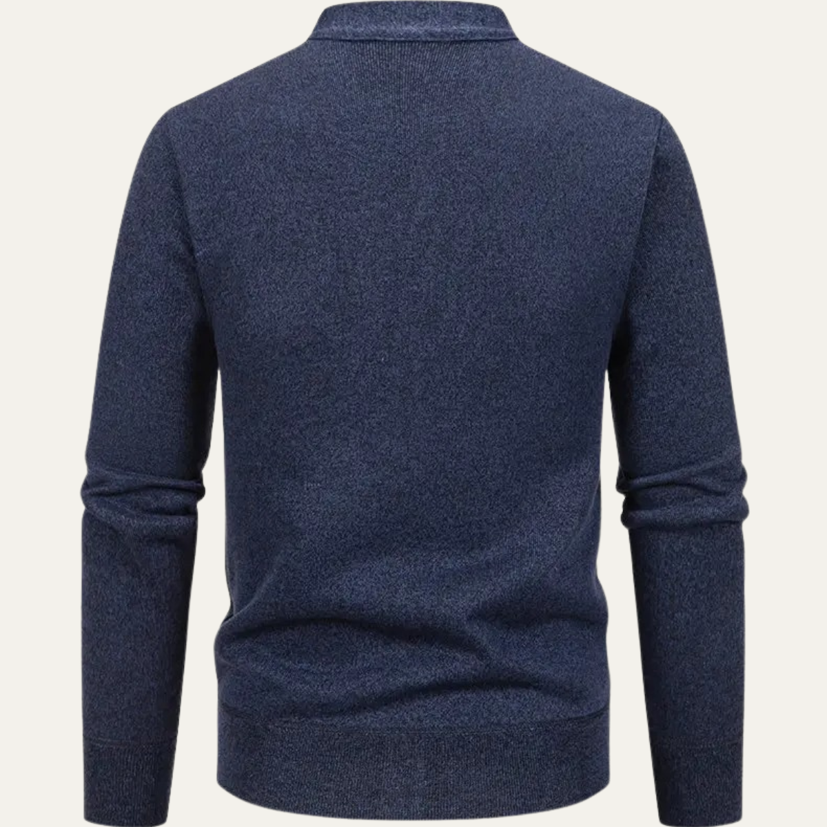 Men's Cozy Crew Neck Pocket Cardigan Sweater