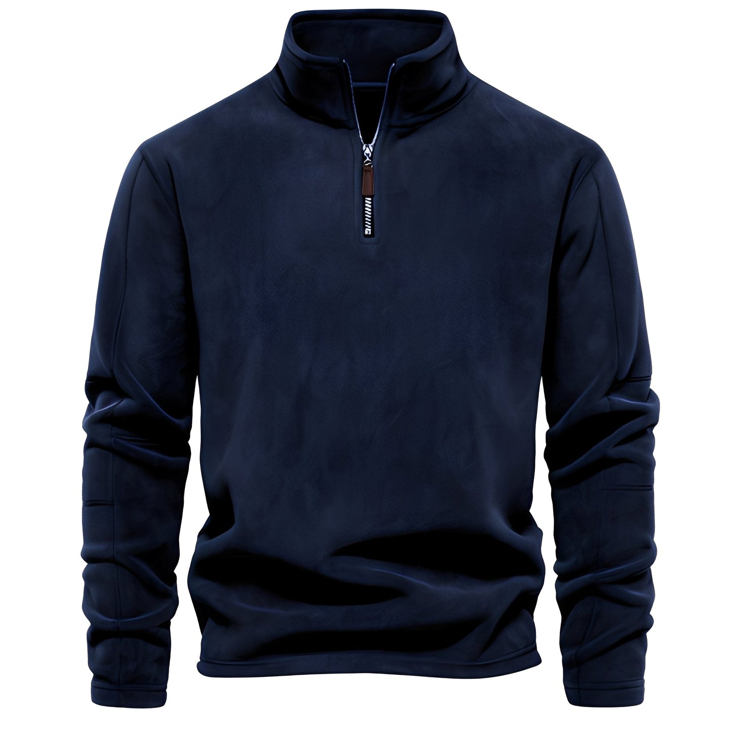 Warm Fleece Zip Up Sweatshirt