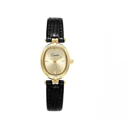 Retro Quartz Watch Golden Hour