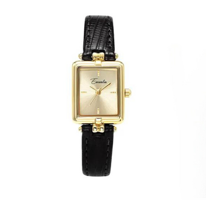 Retro Quartz Watch Golden Hour