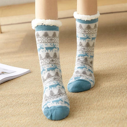 Soft Fuzzy Home Socks