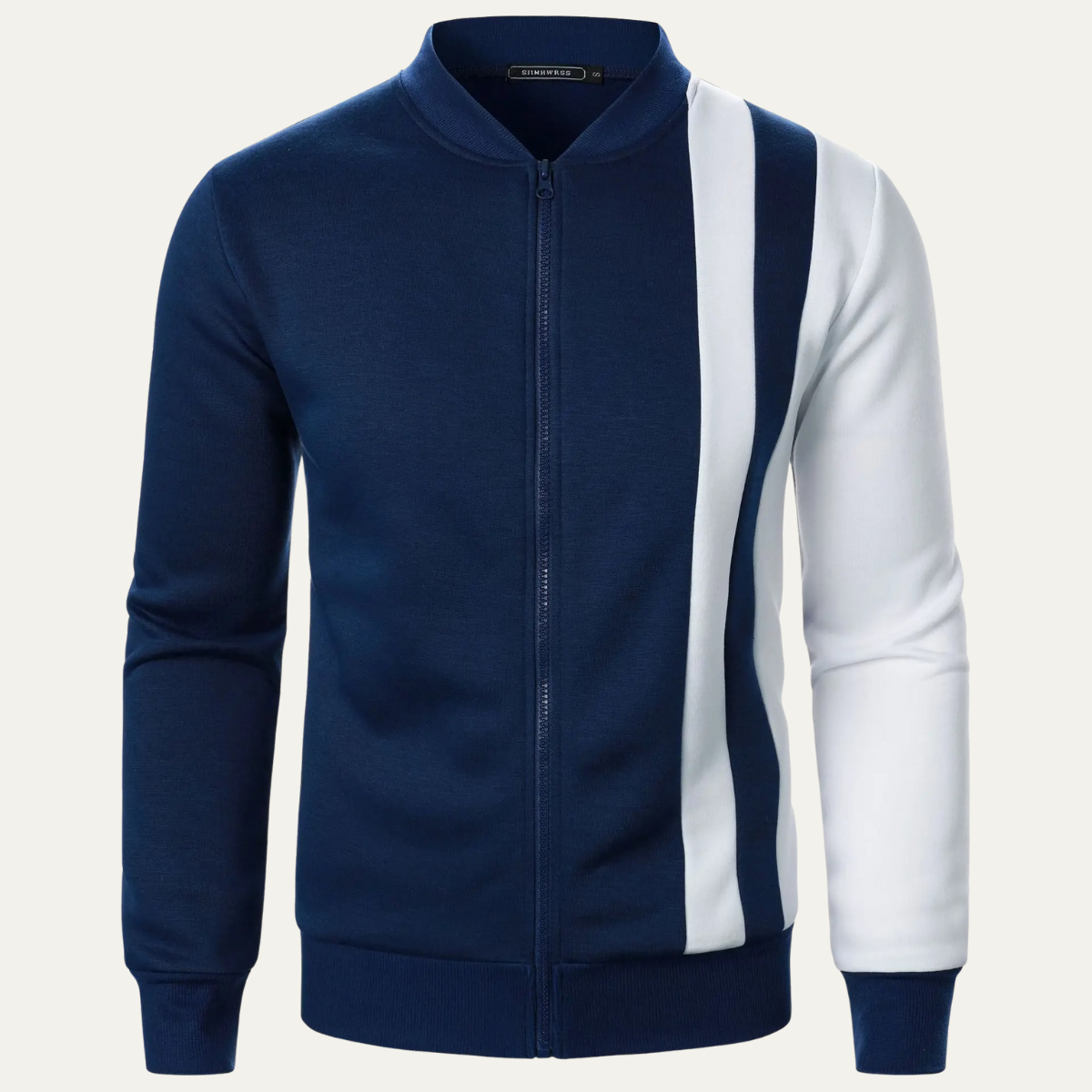 Men's Bright Colourblock Zipper Jacket
