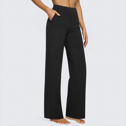 Relaxed Fit High Waist Yoga Pants for Women