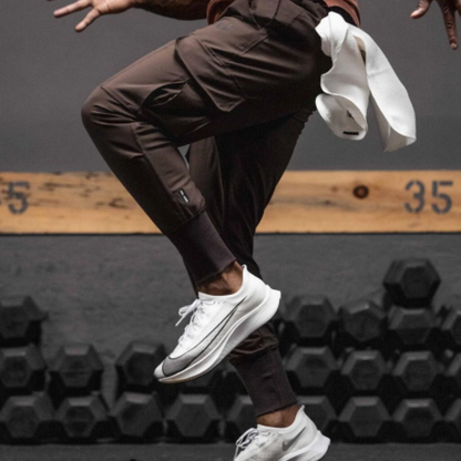 Relaxed Fit Mens Jogger Pants with Large Pockets