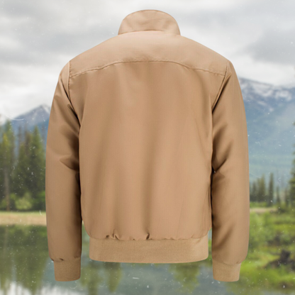 Men's Vintage Zip Up Bomber Jacket
