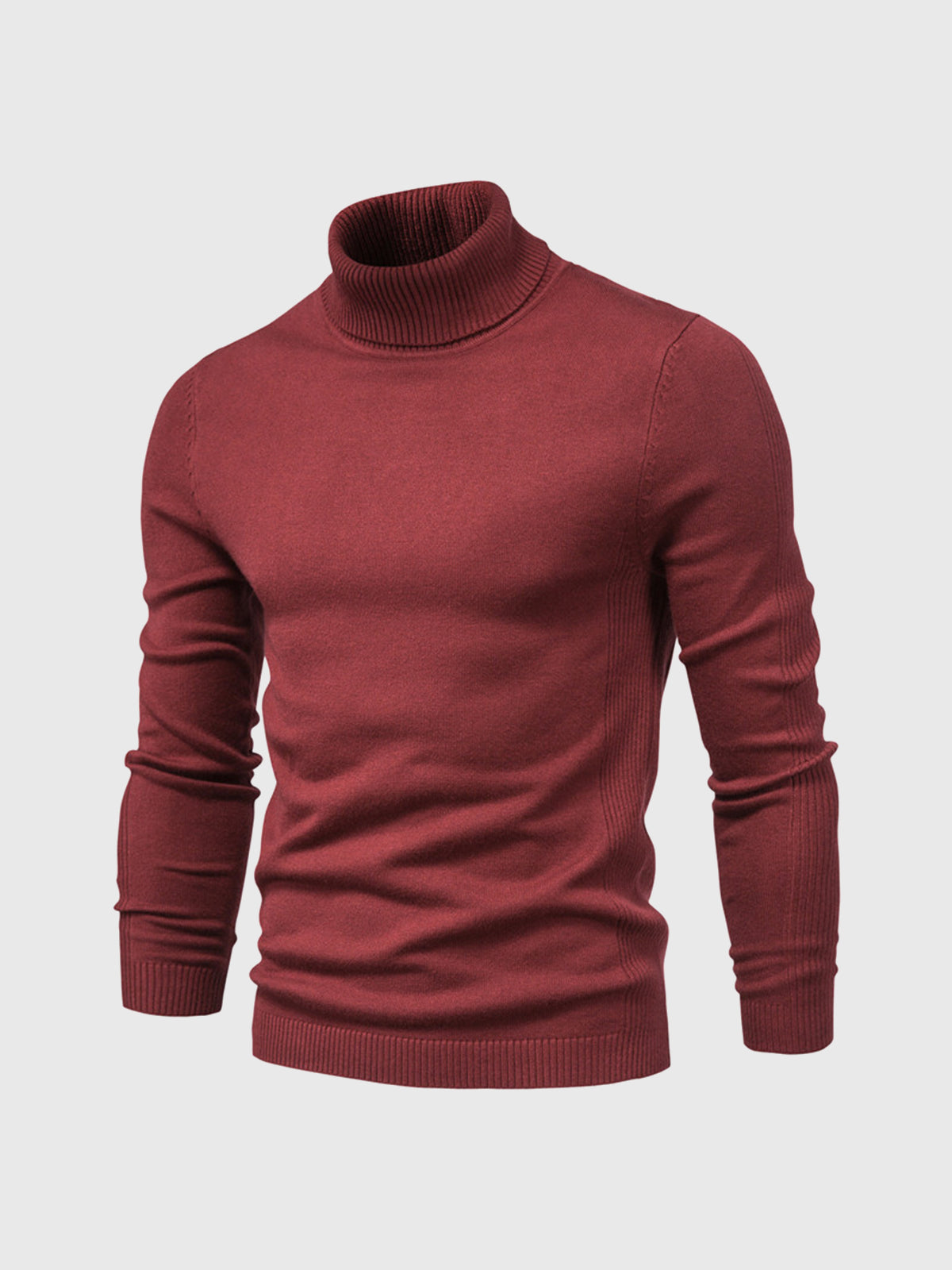 Premium Soft Mens Turtleneck Sweater