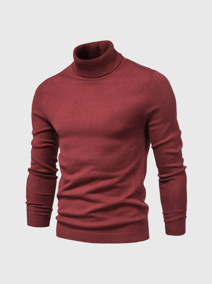 Premium Soft Mens Turtleneck Sweater