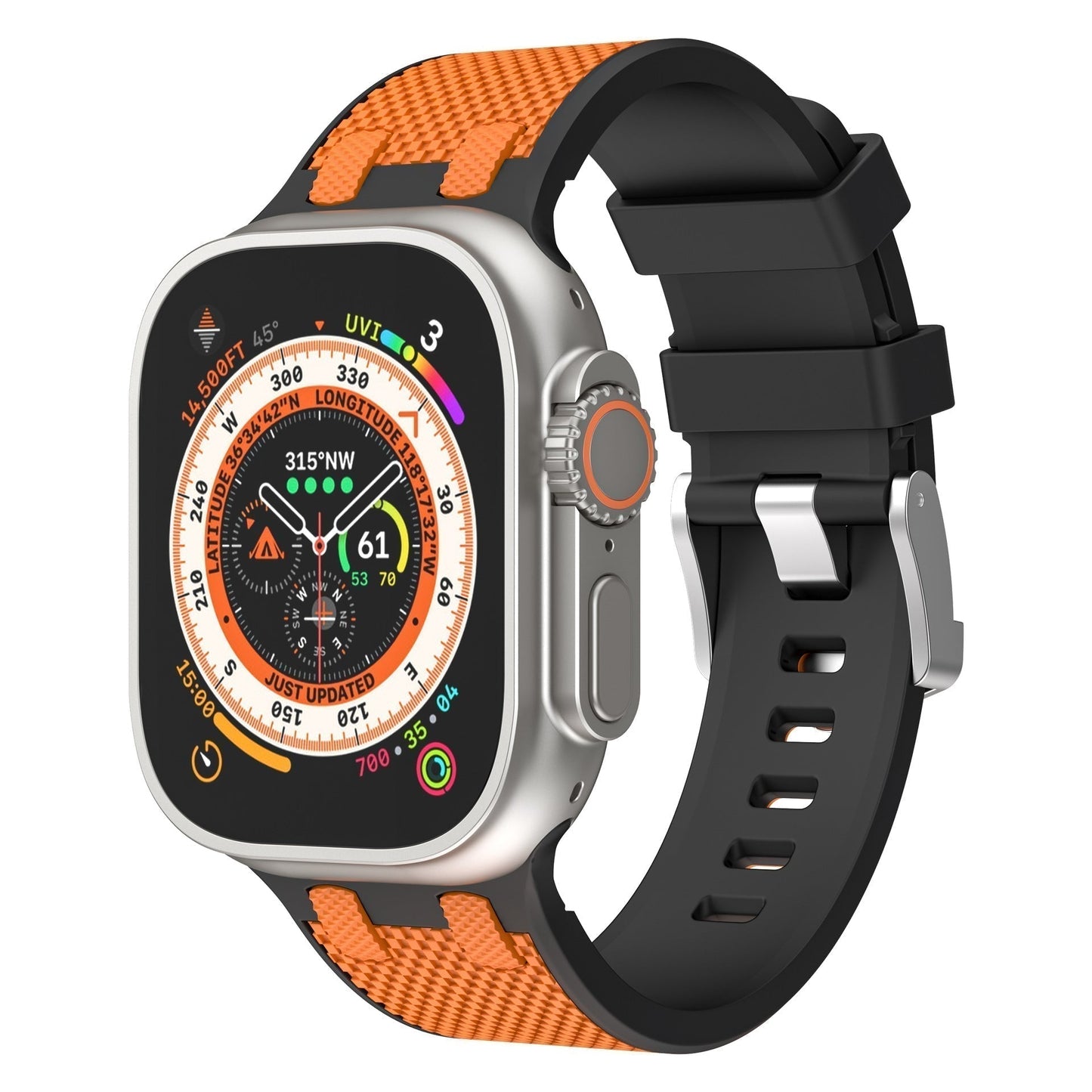Vibrant Rubber Band for Apple Watch