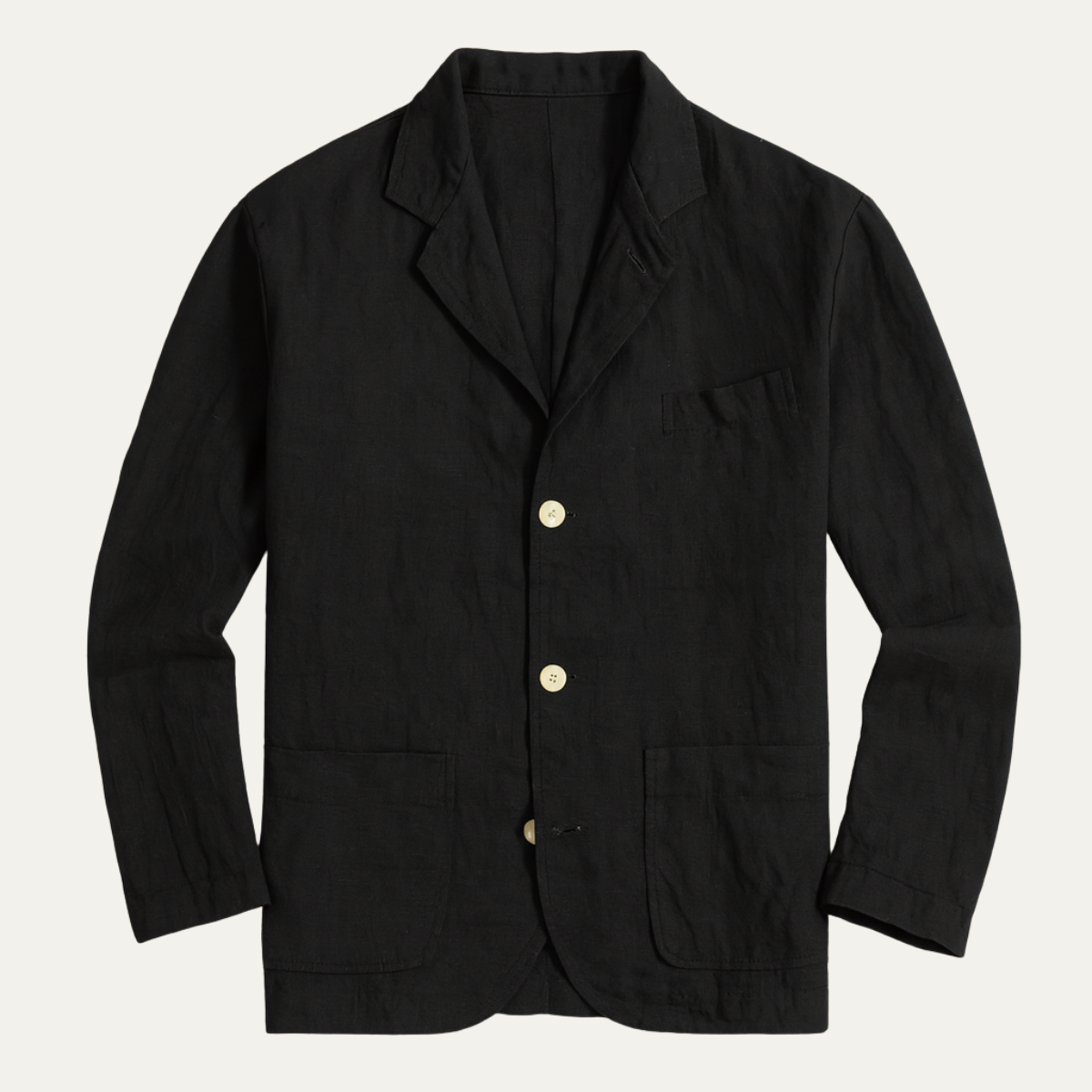 Slim Fit Men's Summer Linen Blazer Jacket - OutfitLondon