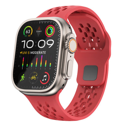 Comfortable Elastic Apple Watch Silicone Strap