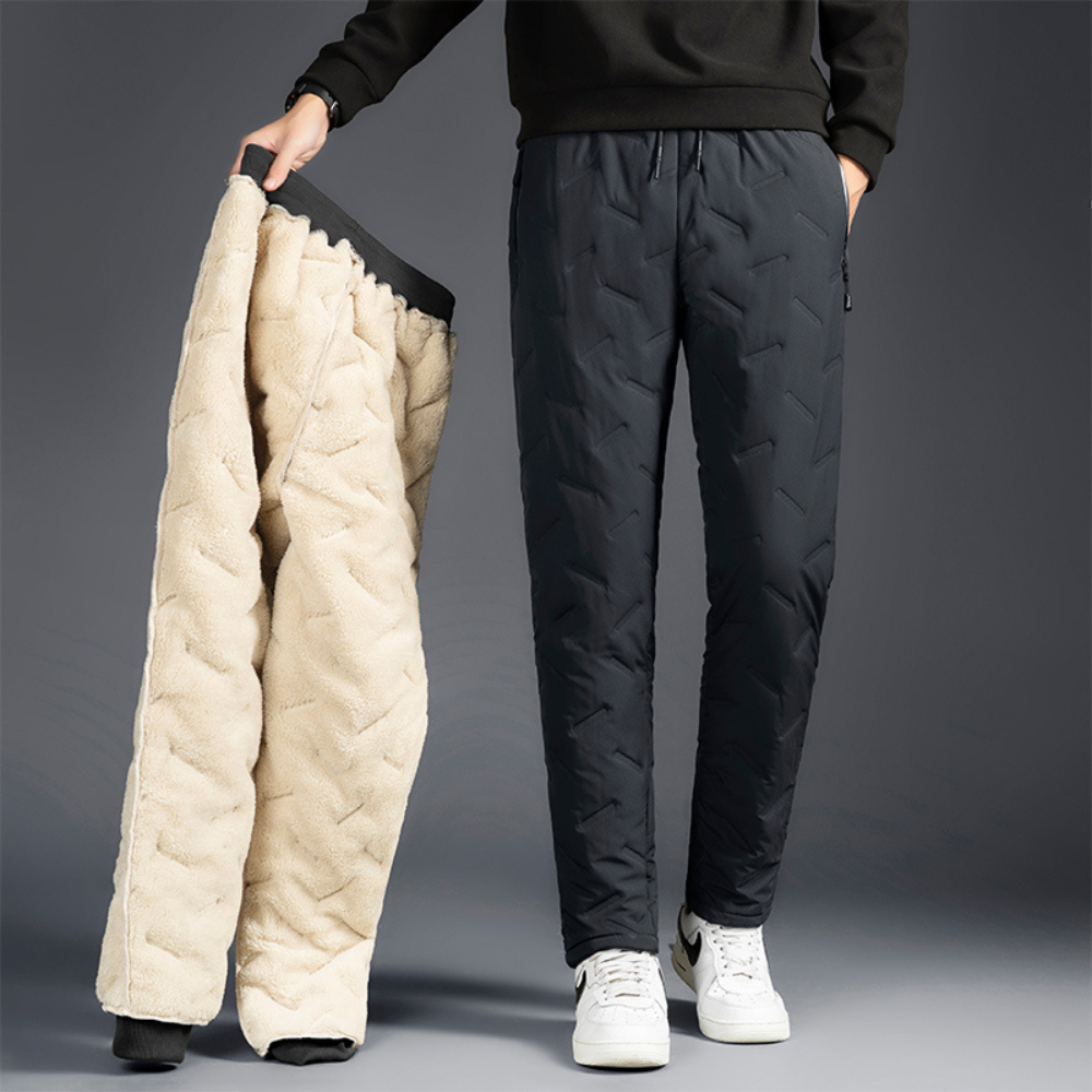 Thermal Water Resistant Insulated Cargo Trousers for Men Women - OutfitLondon