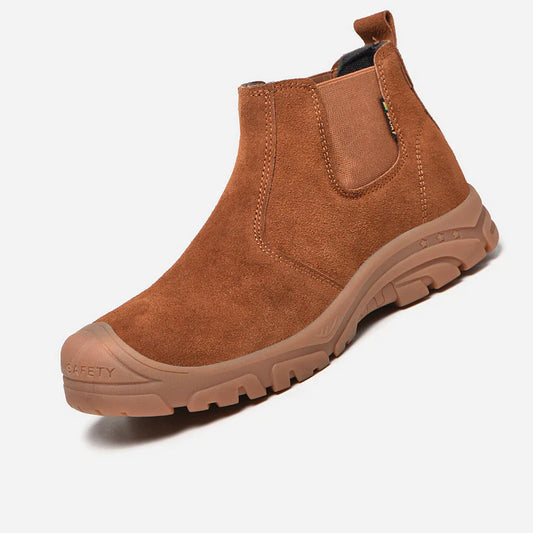 Tough Steel Toe Men's Work Boots - Strong and Lightweight - OutfitLondon